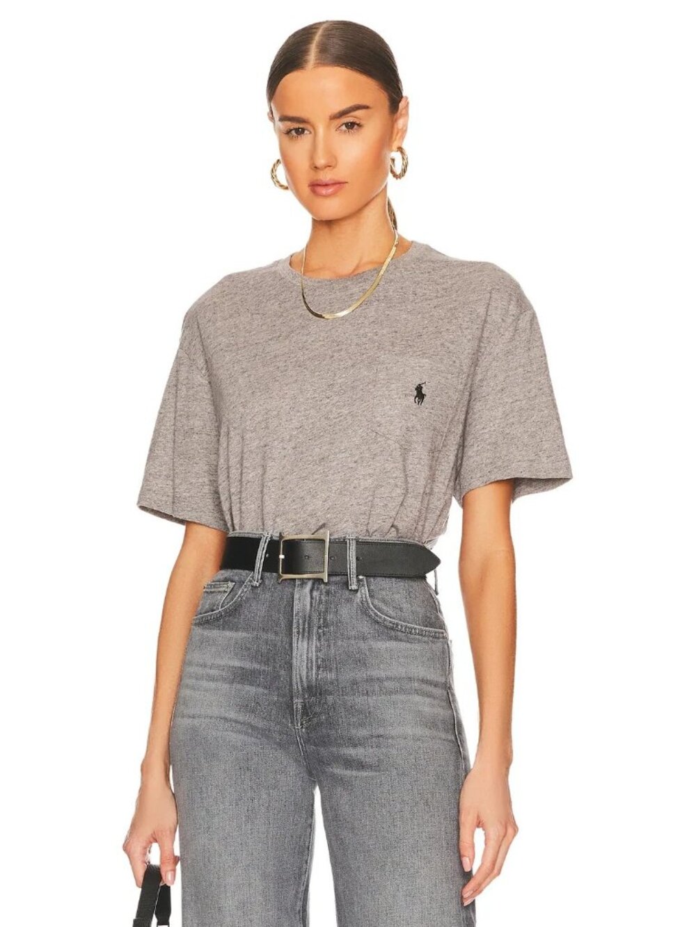 Polo Ralph Lauren Short Sleeve Pocket T-Shirt Dark Vintage Heather